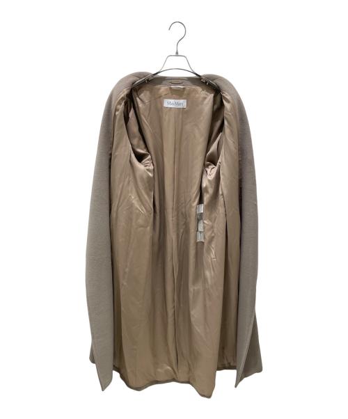 MaxMara（マックスマーラ）MaxMara (マックスマーラ) ロングコート ベージュ サイズ:40の古着・服飾アイテム
