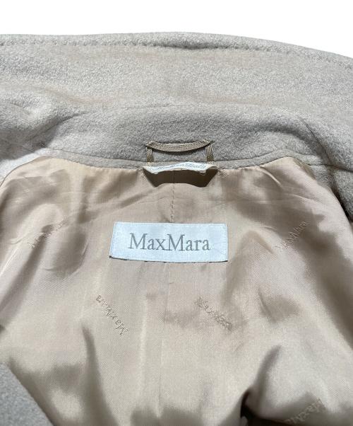 MaxMara（マックスマーラ）MaxMara (マックスマーラ) ロングコート ベージュ サイズ:40の古着・服飾アイテム