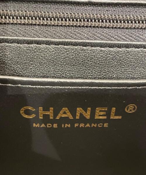 CHANEL（シャネル）CHANEL (シャネル) ミニマトラッセ20 シングルフラップチェーンショルダーバッグ ブラック サイズ:20の古着・服飾アイテム