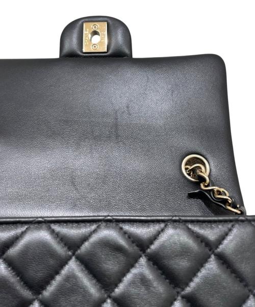 CHANEL（シャネル）CHANEL (シャネル) ミニマトラッセ20 シングルフラップチェーンショルダーバッグ ブラック サイズ:20の古着・服飾アイテム