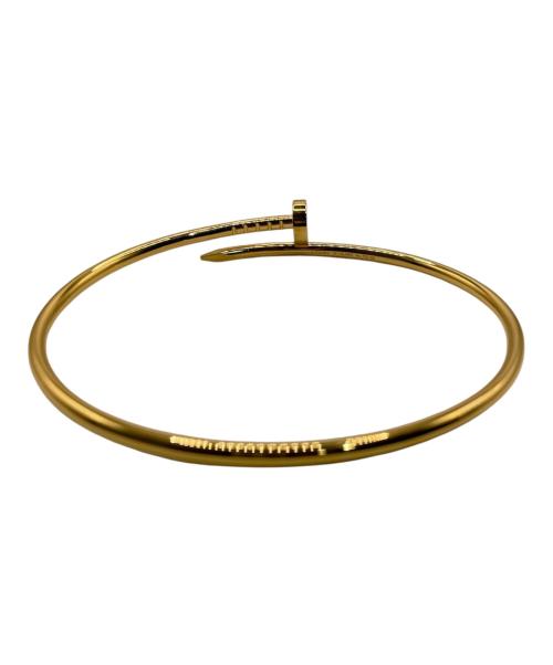 Cartier（カルティエ）Cartier (カルティエ) ジュスト アン クル ブレスレット スモールモデル（SM） サイズ:18の古着・服飾アイテム
