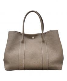 HERMES（エルメス）の古着「ガーデンパーティPM/エトゥープ/ネゴンダ/T刻印:2015年」｜エトゥープ
