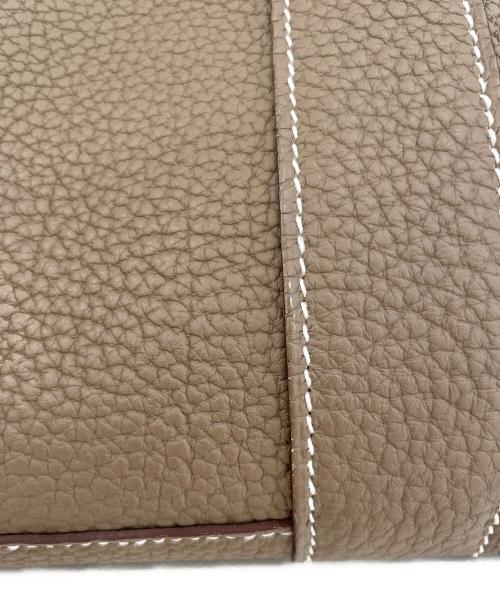 HERMES（エルメス）HERMES (エルメス) ガーデンパーティPM/エトゥープ/ネゴンダ/T刻印:2015年 エトゥープ サイズ:PMの古着・服飾アイテム