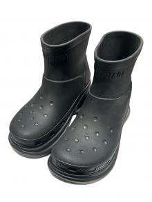 BALENCIAGA×crocs（バレンシアガ×クロックス）の古着「クロックスアンクルブーツ」｜ブラック