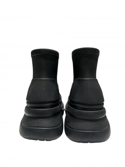 BALENCIAGA（バレンシアガ）BALENCIAGA (バレンシアガ) crocs (クロックス) クロックスアンクルブーツ ブラック サイズ:42の古着・服飾アイテム