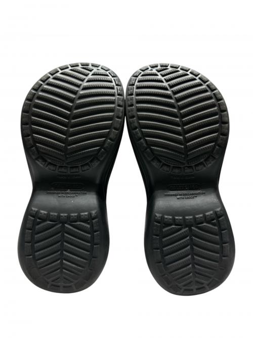 BALENCIAGA（バレンシアガ）BALENCIAGA (バレンシアガ) crocs (クロックス) クロックスアンクルブーツ ブラック サイズ:42の古着・服飾アイテム