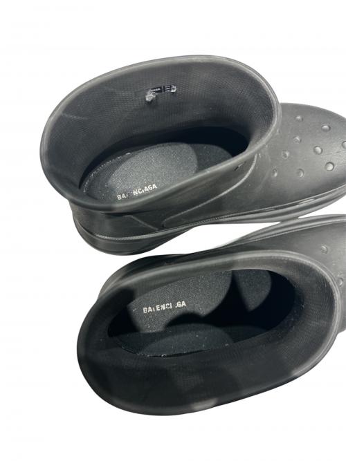 BALENCIAGA（バレンシアガ）BALENCIAGA (バレンシアガ) crocs (クロックス) クロックスアンクルブーツ ブラック サイズ:42の古着・服飾アイテム