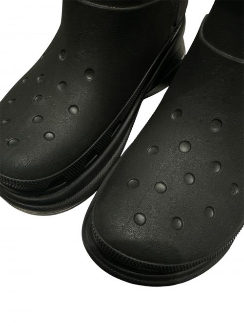 BALENCIAGA（バレンシアガ）BALENCIAGA (バレンシアガ) crocs (クロックス) クロックスアンクルブーツ ブラック サイズ:42の古着・服飾アイテム