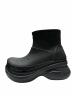BALENCIAGA (バレンシアガ) crocs (クロックス) クロックスアンクルブーツ ブラック サイズ:42：50000円