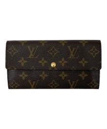 LOUIS VUITTON（ルイ ヴィトン）の古着「ポルトフォイユ・サラ」｜ブラウン