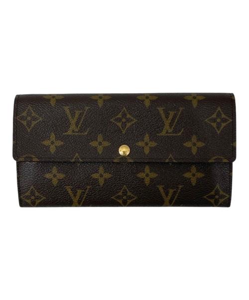 LOUIS VUITTON（ルイ ヴィトン）LOUIS VUITTON (ルイ ヴィトン) ポルトフォイユ・サラ ブラウンの古着・服飾アイテム
