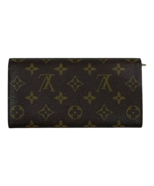 LOUIS VUITTON（ルイ ヴィトン）LOUIS VUITTON (ルイ ヴィトン) ポルトフォイユ・サラ ブラウンの古着・服飾アイテム