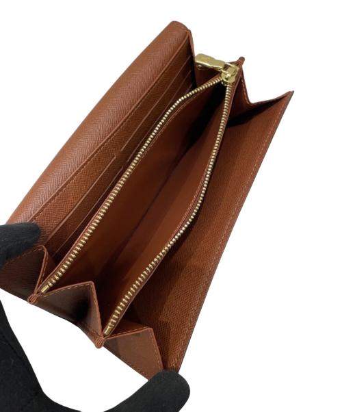 LOUIS VUITTON（ルイ ヴィトン）LOUIS VUITTON (ルイ ヴィトン) ポルトフォイユ・サラ ブラウンの古着・服飾アイテム