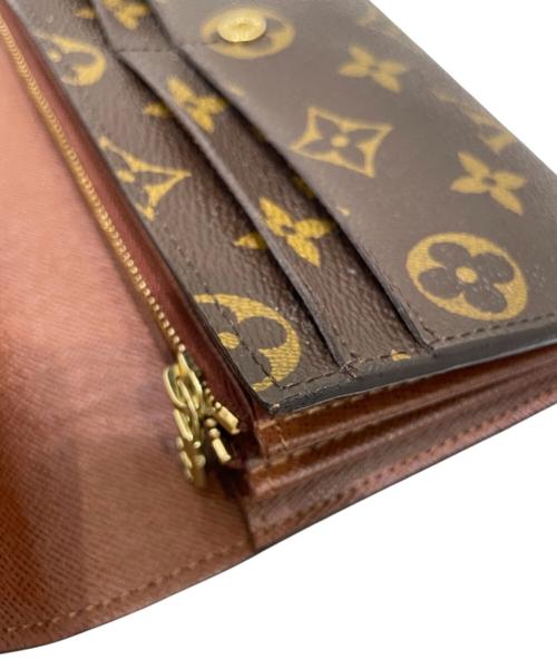 LOUIS VUITTON（ルイ ヴィトン）LOUIS VUITTON (ルイ ヴィトン) ポルトフォイユ・サラ ブラウンの古着・服飾アイテム