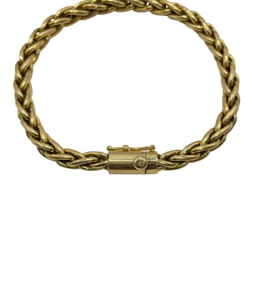 BVLGARI（ブルガリ）BVLGARI (ブルガリ) ロープデザイン ブレスレット サイズ:16.5cmの古着・服飾アイテム