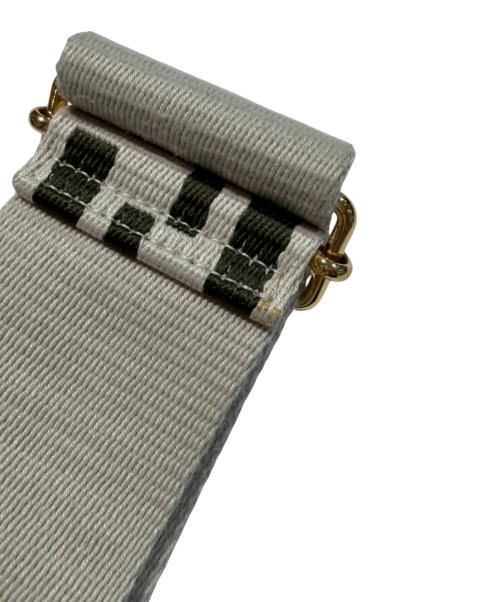 FENDI（フェンディ）FENDI (フェンディ) FFロゴ ショルダーストラップ オリーブの古着・服飾アイテム