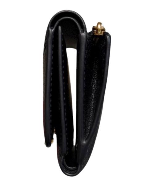 BVLGARI（ブルガリ）BVLGARI (ブルガリ) ディーヴァ ドリーム コンパクトウォレット ブラックの古着・服飾アイテム