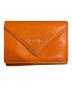 BALENCIAGA（バレンシアガ）の古着「ペーパー ミニウォレット（PAPIER MINI WALLET）」｜オレンジ