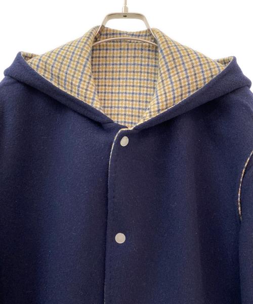 BLAMINK（ブラミンク）BLAMINK (ブラミンク) リバーシブルコート ネイビー サイズ:36の古着・服飾アイテム