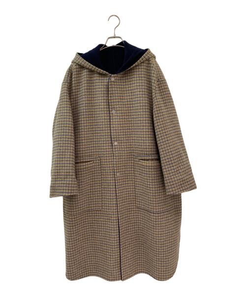 BLAMINK（ブラミンク）BLAMINK (ブラミンク) リバーシブルコート ネイビー サイズ:36の古着・服飾アイテム
