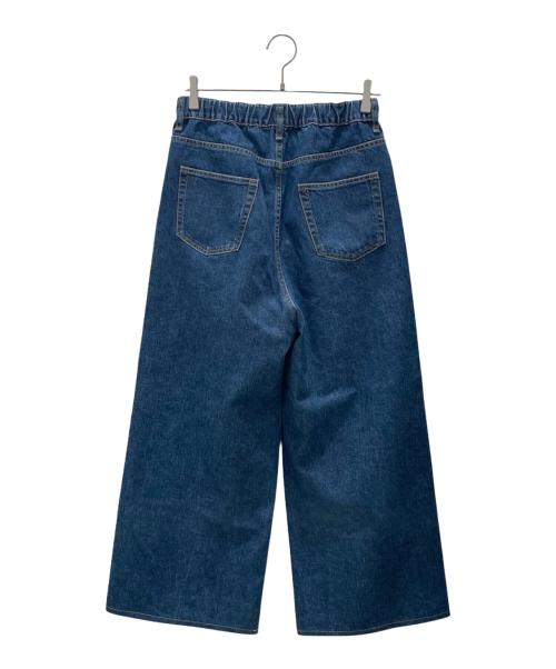 DRAWER（ドゥロワー）DRAWER (ドゥロワー) ブリーチデニム５Pドロストパンツ インディゴ サイズ:38の古着・服飾アイテム