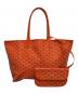 GOYARD（ゴヤール）の古着「サンルイPM/トートバッグ」｜オレンジ