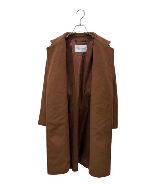 MaxMara（マックスマーラ）MaxMara (マックスマーラ) ベルトラップコート ブラウン サイズ:不明の古着・服飾アイテム