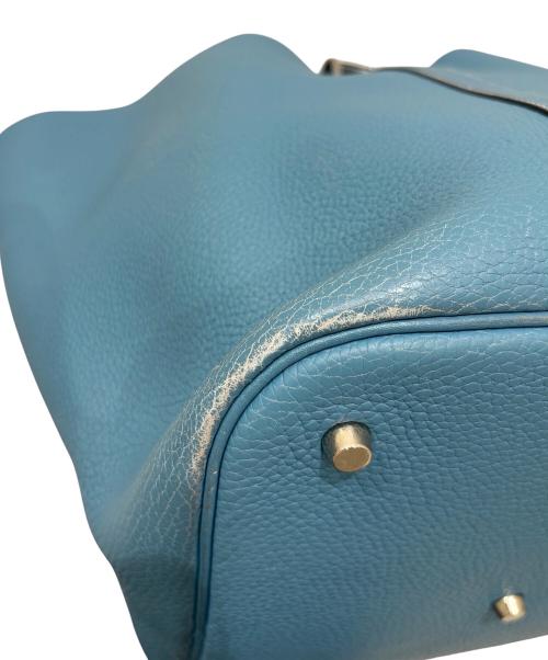 HERMES（エルメス）HERMES (エルメス) Picotin GM/ピコタンGM/トリヨンクレマンス/ブルー系 ブルージーン サイズ:GMの古着・服飾アイテム