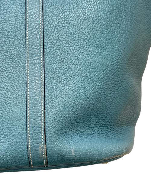HERMES（エルメス）HERMES (エルメス) Picotin GM/ピコタンGM/トリヨンクレマンス/ブルー系 ブルージーン サイズ:GMの古着・服飾アイテム