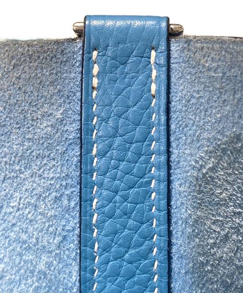 HERMES（エルメス）HERMES (エルメス) Picotin GM/ピコタンGM/トリヨンクレマンス/ブルー系 ブルージーン サイズ:GMの古着・服飾アイテム