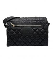 CHANEL（シャネル）の古着「コココクーン メッセンジャーバッグ」｜ブラック