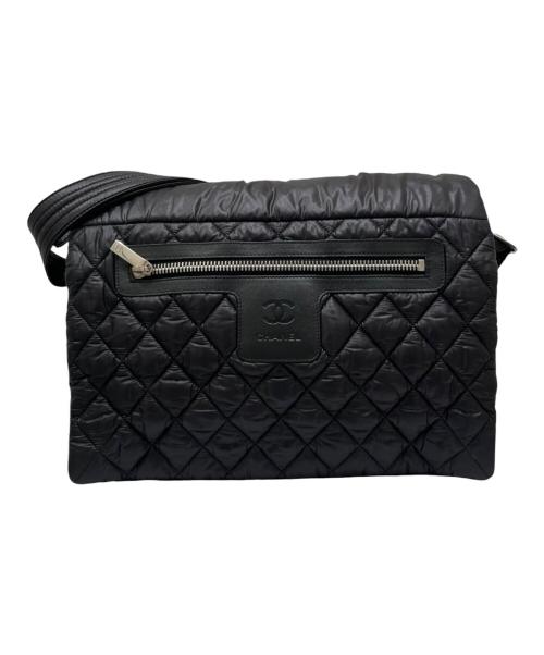 CHANEL（シャネル）CHANEL (シャネル) コココクーン メッセンジャーバッグ ブラックの古着・服飾アイテム
