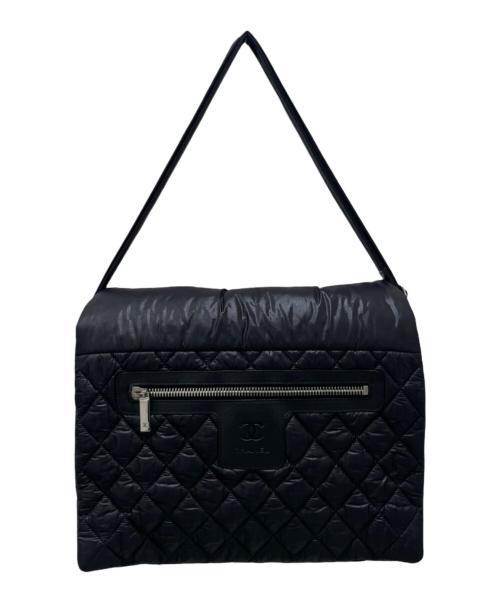 CHANEL（シャネル）CHANEL (シャネル) コココクーン メッセンジャーバッグ ブラックの古着・服飾アイテム