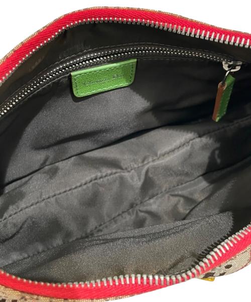 Christian Dior（クリスチャン ディオール）Christian Dior (クリスチャン ディオール) ラスタライン サドルショルダーバッグ マルチカラーの古着・服飾アイテム