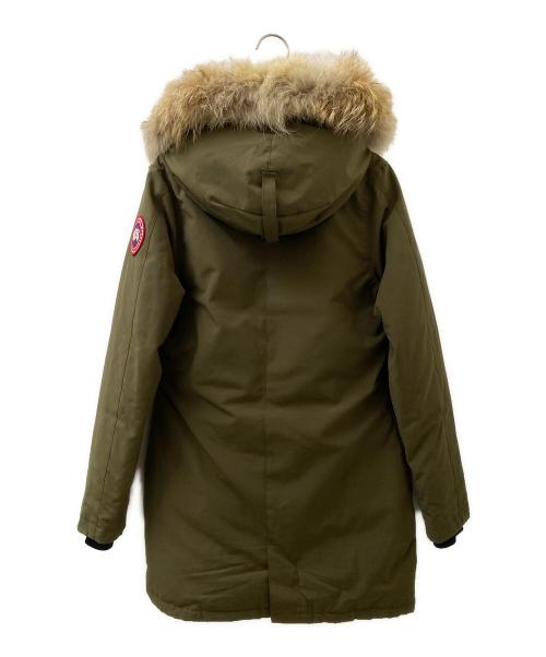 CANADA GOOSE（カナダグース）CANADA GOOSE (カナダグース) ヴィクトリアパーカー カーキ サイズ:Sの古着・服飾アイテム