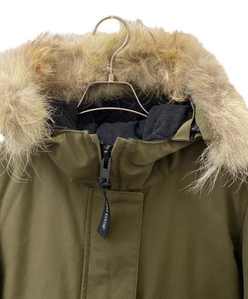 CANADA GOOSE（カナダグース）CANADA GOOSE (カナダグース) ヴィクトリアパーカー カーキ サイズ:Sの古着・服飾アイテム