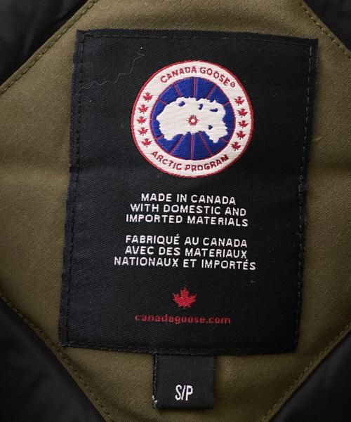 CANADA GOOSE（カナダグース）CANADA GOOSE (カナダグース) ヴィクトリアパーカー カーキ サイズ:Sの古着・服飾アイテム