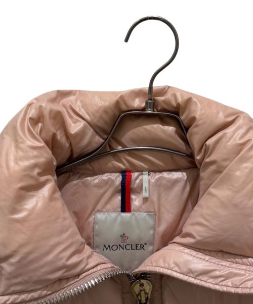 MONCLER（モンクレール）MONCLER (モンクレール) ダウンジャケット ピンクの古着・服飾アイテム