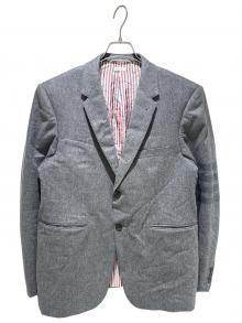 Thom Browne（トムブラウン）の古着「平織り4-BARクラシックスポーツコート/MJC001A」｜ライトグレー