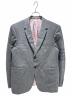 Thom Browne（トムブラウン）の古着「平織り4-BARクラシックスポーツコート/MJC001A」｜ライトグレー