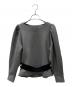 daisy lin for foxey（デイジーリン フォー フォクシー）の古着「Top Elegant Back Flare」｜ライトグレー