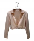 daisy lin for foxeyデイジーリン フォー フォクシー）の古着「Upper Class Cardigan」｜ピンクベージュ