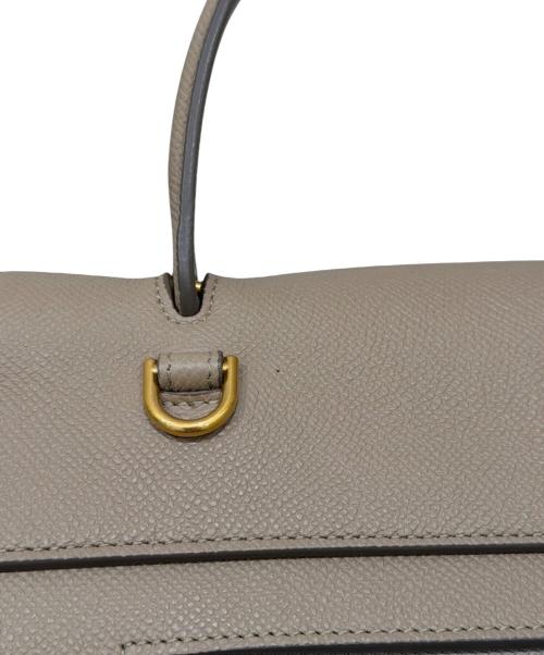 CELINE（セリーヌ）CELINE (セリーヌ) ベルトバッグ ミニ ベージュ サイズ:MINI/ミニの古着・服飾アイテム