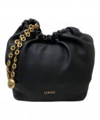 LOEWEロエベ）の古着「スクイーズバッグ スモール」｜ブラック