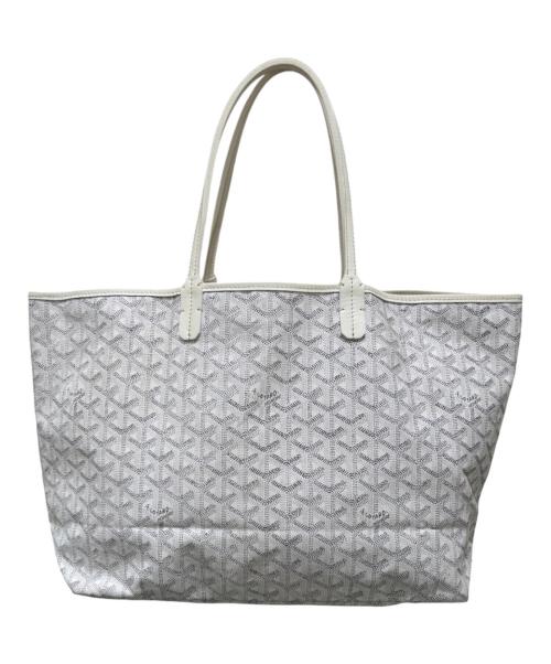 GOYARD（ゴヤール）GOYARD (ゴヤール) サンルイPM トートバッグ ホワイトの古着・服飾アイテム