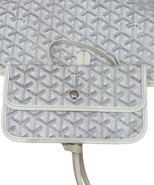 GOYARD（ゴヤール）GOYARD (ゴヤール) サンルイPM トートバッグ ホワイトの古着・服飾アイテム