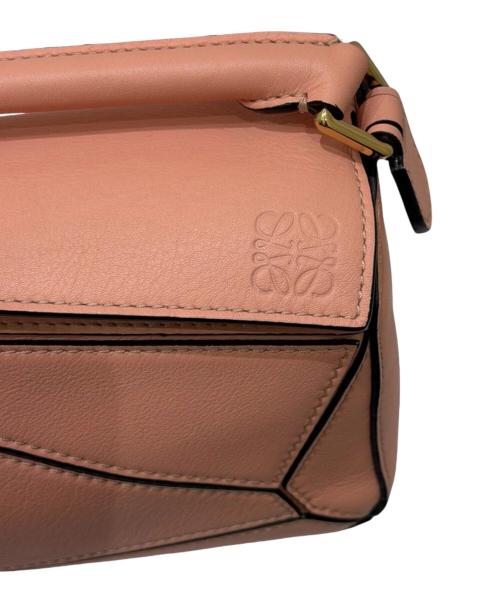 LOEWE（ロエベ）LOEWE (ロエベ) Mini Puzzle Bag/パズルバッグ ミニ ピンクベージュ サイズ:ミニの古着・服飾アイテム