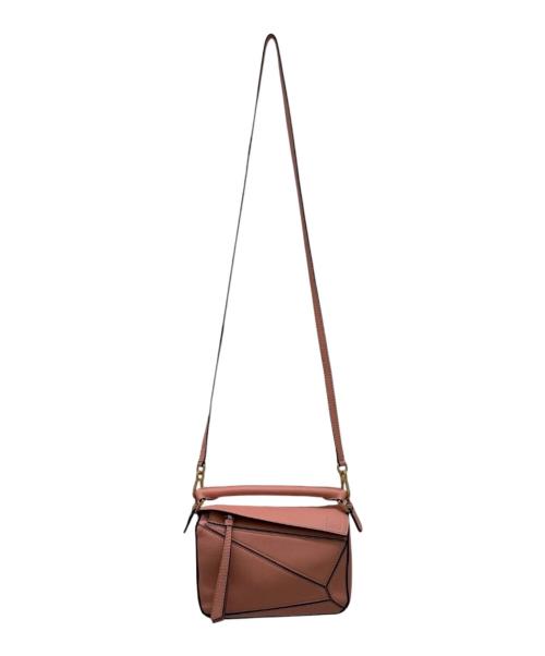 LOEWE（ロエベ）LOEWE (ロエベ) Mini Puzzle Bag/パズルバッグ ミニ ピンクベージュ サイズ:ミニの古着・服飾アイテム