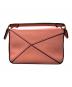 中古・古着 LOEWE (ロエベ) Mini Puzzle Bag/パズルバッグ ミニ ピンクベージュ サイズ:ミニ：200000円