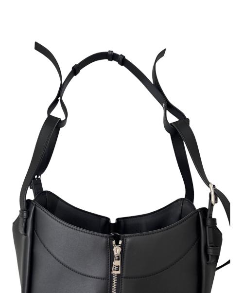 LOEWE（ロエベ）LOEWE (ロエベ) ハンモックフリップバッグ ブラックの古着・服飾アイテム